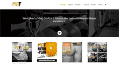 Desktop Screenshot of mattgoddardfitness.com